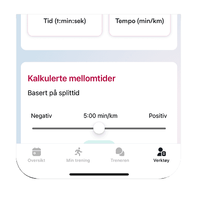 Dynamiske treningsplaner